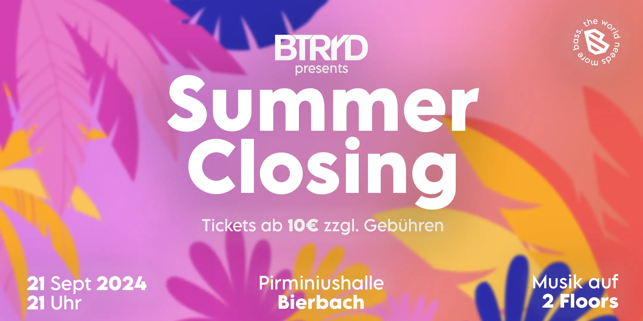 BTRYD Summer Closing 2024